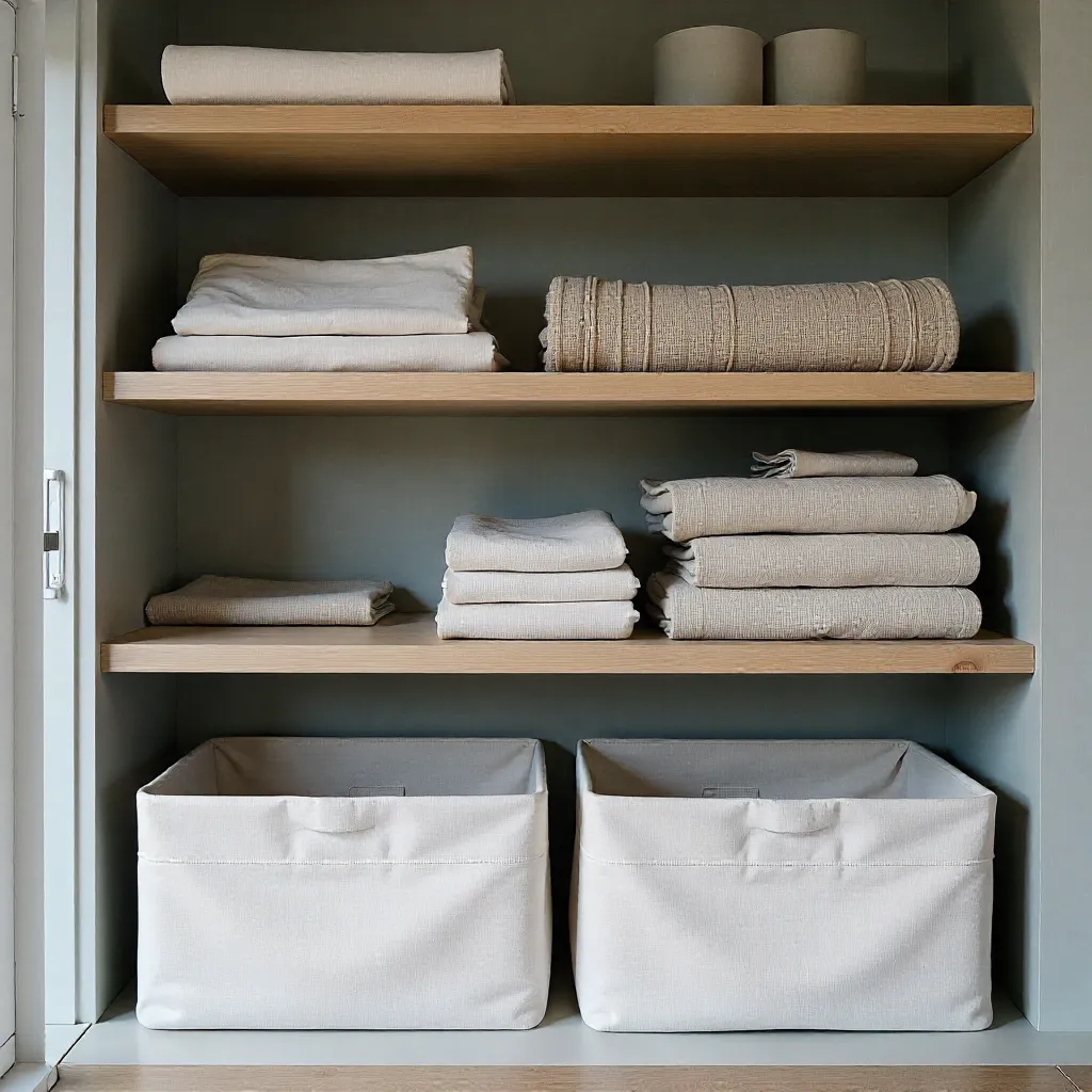 Regular maintenance of fabric storage