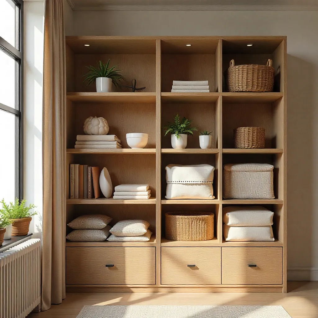 Large fabric storage cube