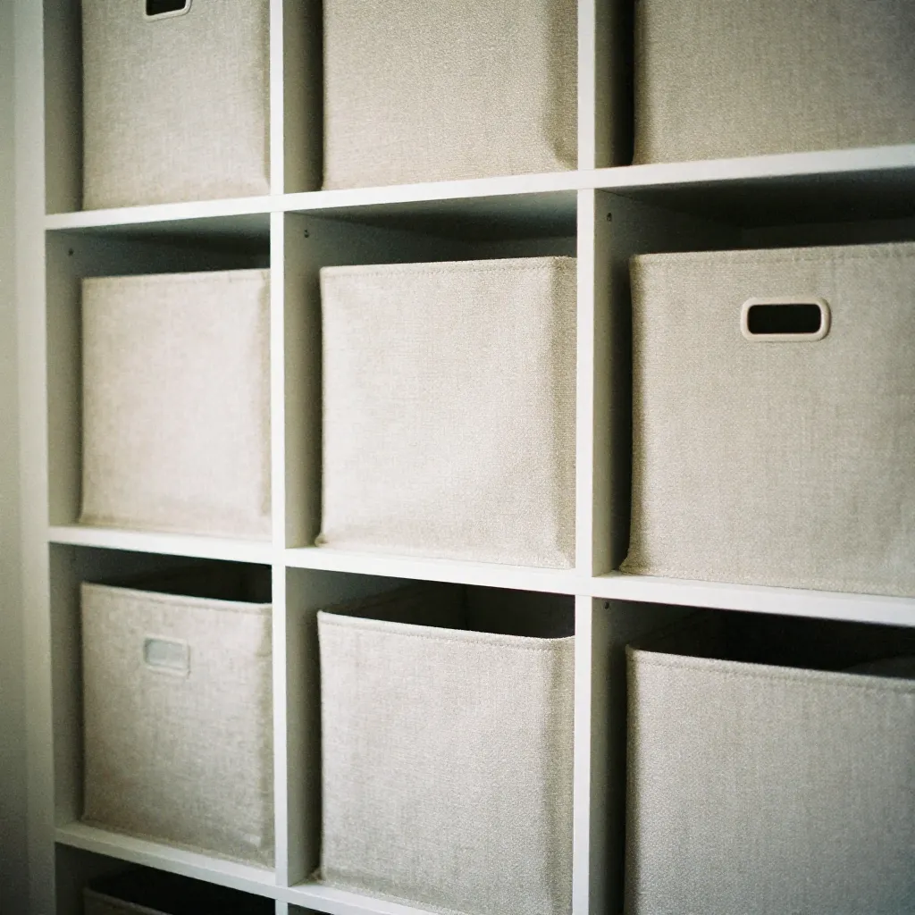 Elegant storage solutions in modern interior