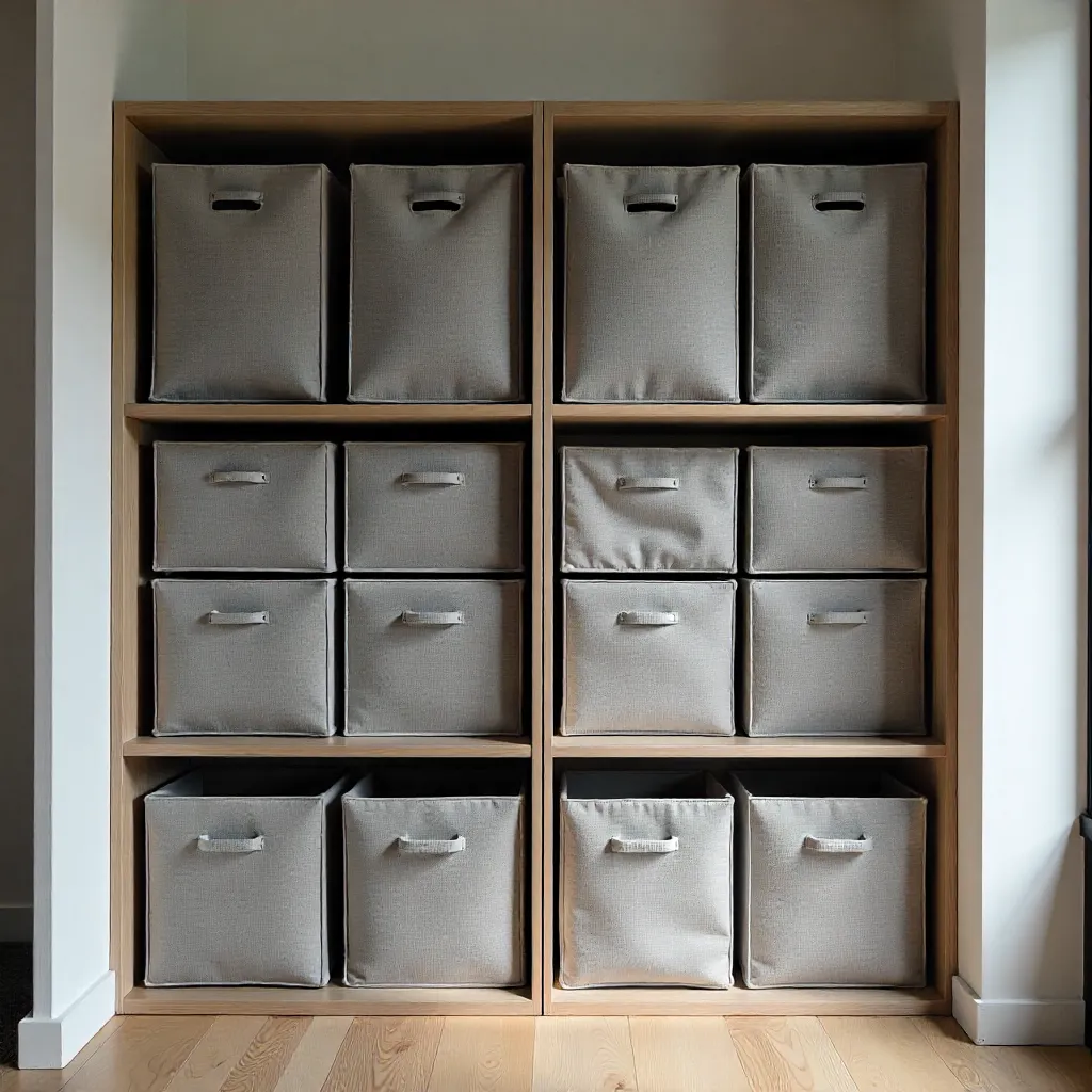 Minimalist storage setup